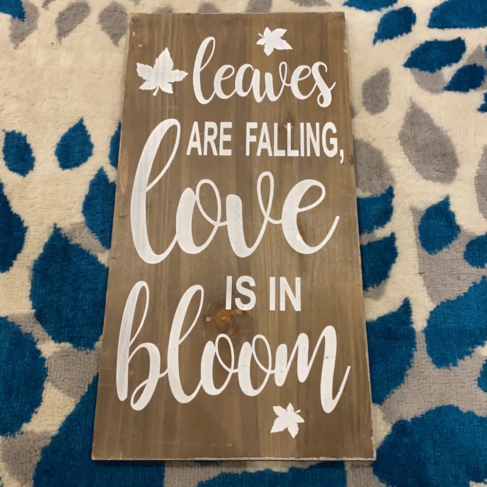 Set of 2 rustic wooden fall decor - Picture 3 of 8